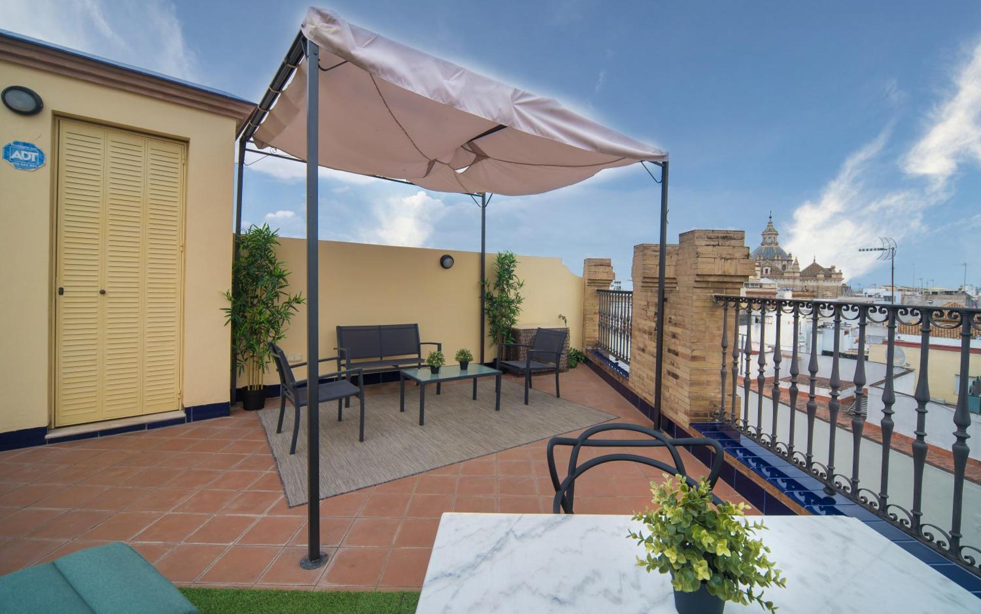 Apartmán Exclusive Triplex With Private Terrace Sevilla Exteriér fotografie