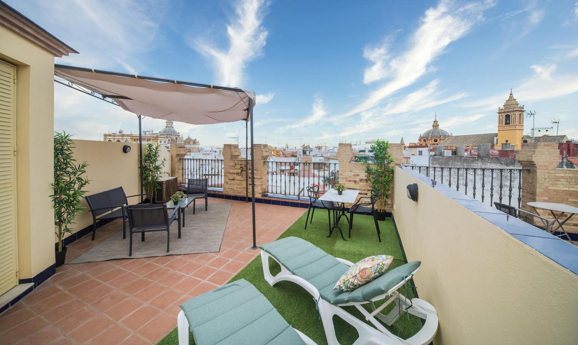Apartmán Exclusive Triplex With Private Terrace Sevilla Exteriér fotografie